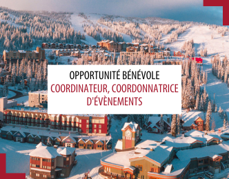 La PCS est à la recherche d’un coordonnateur, coordonnatrice, national d’évènements pour les conférences à Big White en 2026