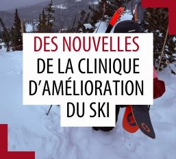 La clinique d’amélioration du ski 2026 presque déjà à guichet fermé – ne tardez plus!
