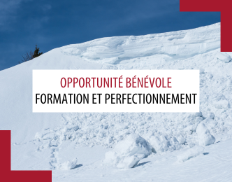 Opportunité bénévole – Coordonnateur du programme Avalanches Opportunité bénévole – Coordonnateur du programme Avalanches