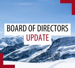 Message from your new board of directors chair