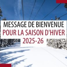 Bienvenue à l&rsquo;hiver 2025-26
