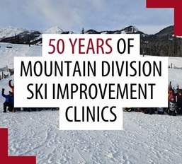 Mountain Division wraps 50 years of ski improvement clinics