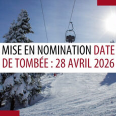 Rappel – La période des mises en nomination nationale prend fin le 28 avril.