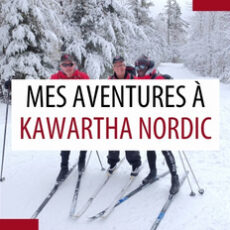 Mes aventures à Kawartha Nordic avec la Patrouille canadienne de ski !